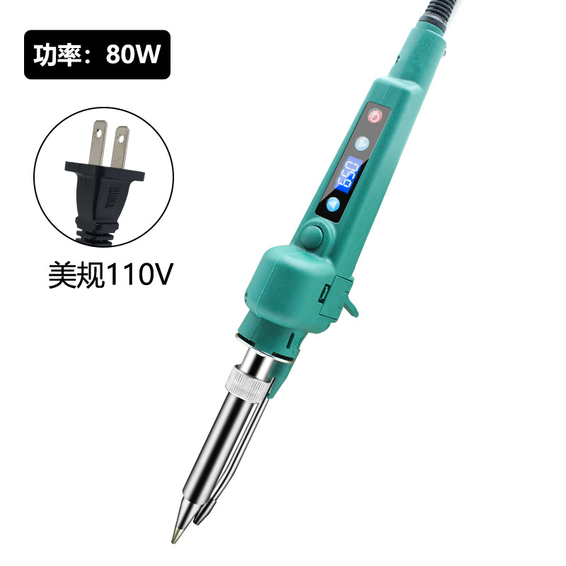 Transfronterizo nuevo estándar europeo y americano 120 alta potencia estaño automático hierro de soldadura manual polea de soldadura eléctrica de hierro de soldadura eléctrica