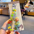 Acessórios de pingente de boneca boneca feita à mão diy estrela bonito frisado telefone móvel pingente de carro chaveiro pingente de boneca 38