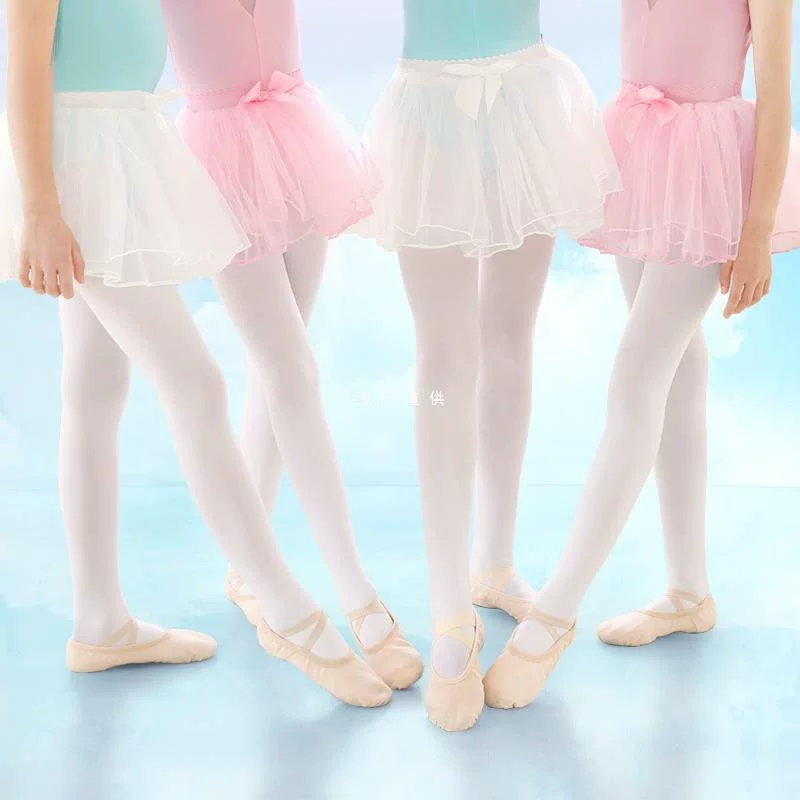 День Dance детские танцевальные носки для девочек летом белые балетные носки для занятий