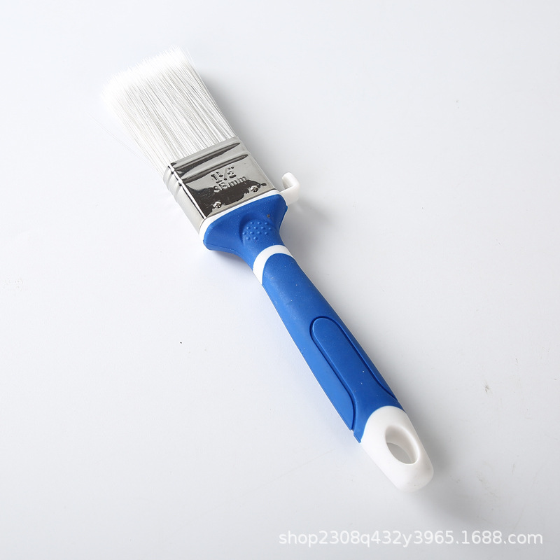 Cepillo Cepillo de pintura Cepillo de limpieza gris con mango de plástico Cepillo de limpieza de salida de aire Cepillo de limpieza de teclado Cepillo de plástico Cepillo elástico