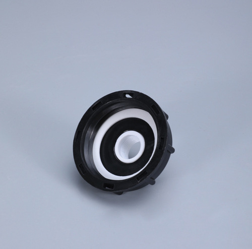 Cross-border hot selling IBC ton barrel valve adapter adapter cover 4 minutes 6 minutes 1 inch double inner tooth center ring adapter