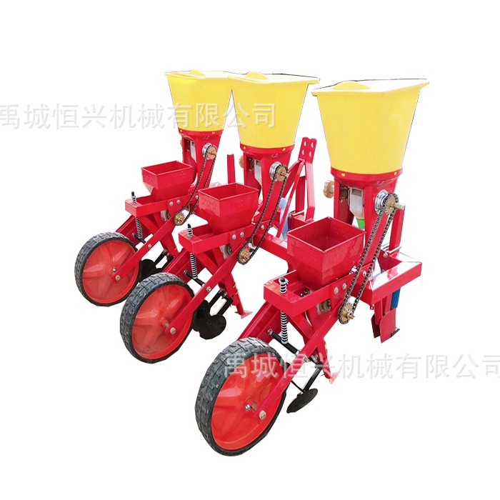 供应玉米施肥普播播种施肥机(图)，玉米条播机