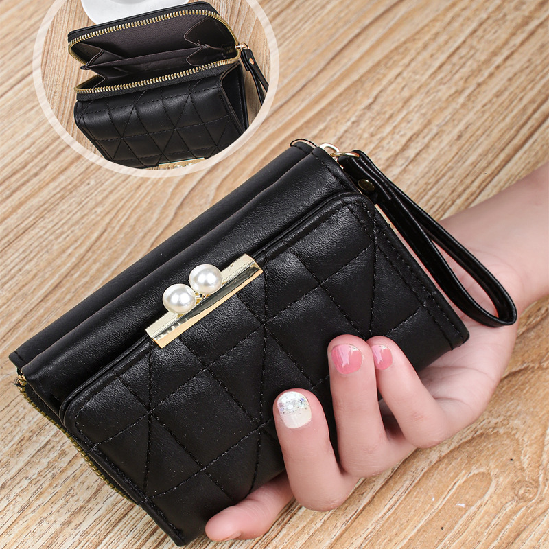 Women's Solid Color Pu Leather Flip Cover Wallets display picture 7
