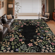 地毯客厅加厚隔凉水洗底仿羊绒地毯波西米亚风家用装饰地毯现货