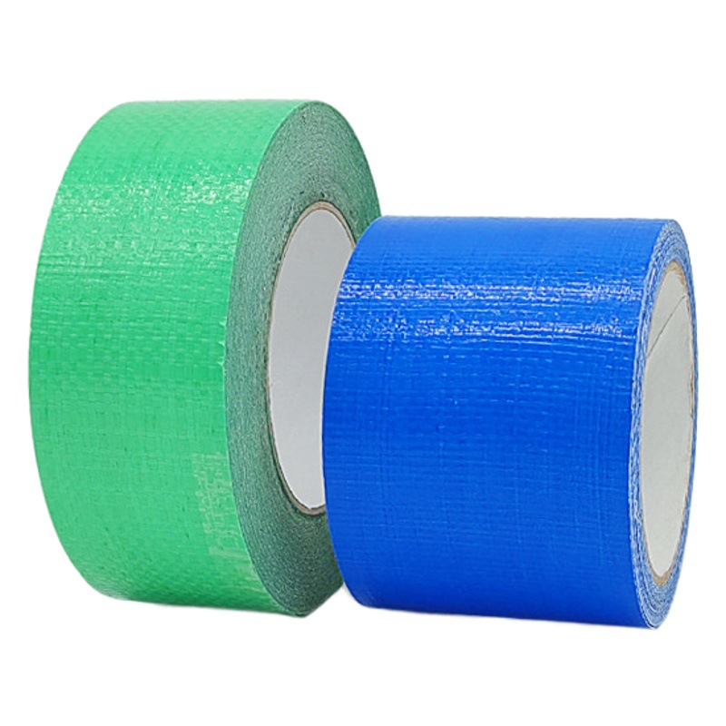 Verde cinta de lona de alto adhesivo tienda azul cinta de reparación a prueba de fugas coche cobertizo a prueba de lluvia a prueba de fugas cinta fabricante