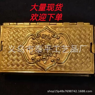 �羳��ƷVintage Brass Folding Needle Book�͹��S�~ᘕ�