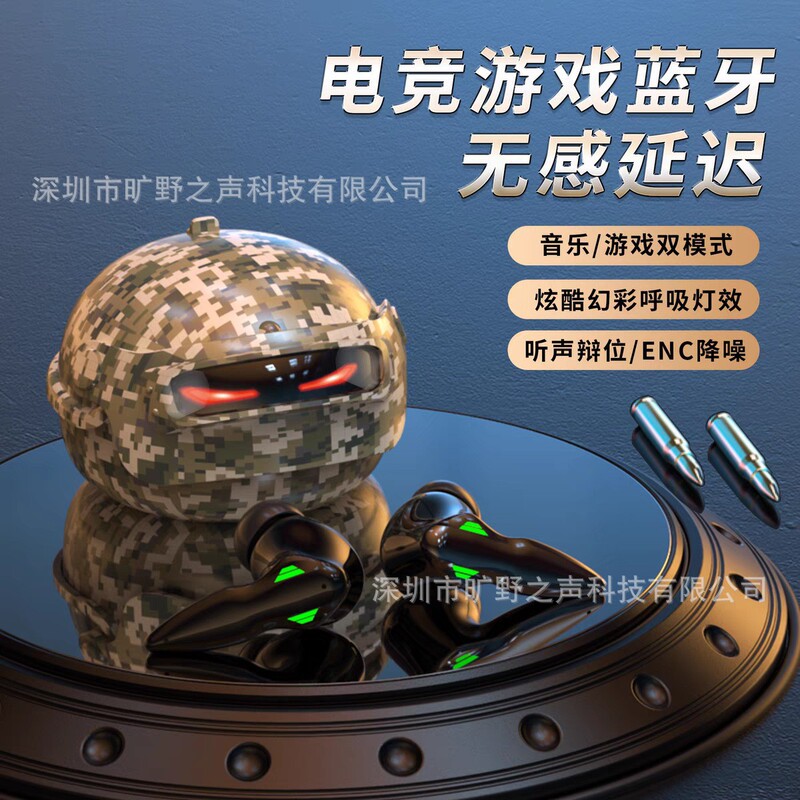 Cross-Border New Model H03 Helmet Gaming In-Ear Noise-Cancelling Tws Ultra-Long Battery Life Bluetooth Earphones Cross-Border New Model H03 Helmet Gaming In-Ear Noise-Cancelling Tws Ultra-Long Battery Life Bluetooth Earphones