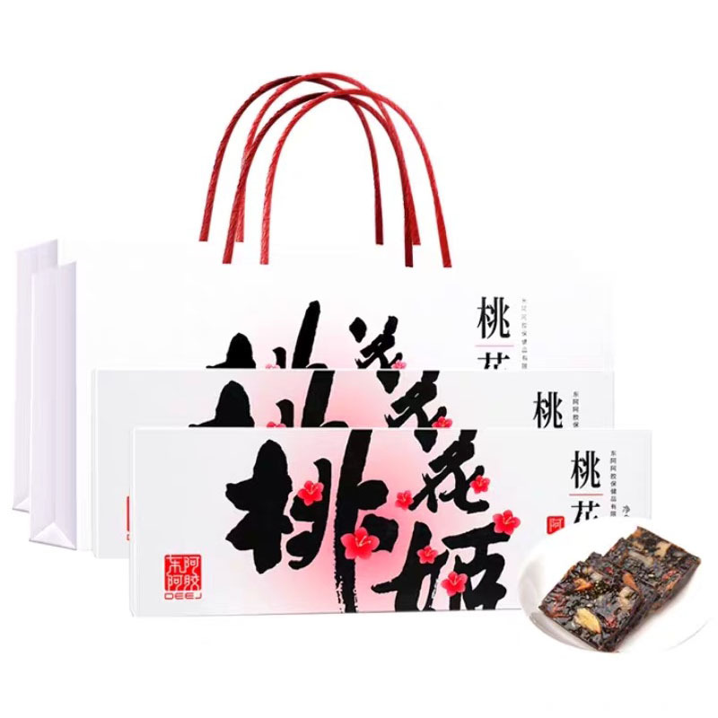 Peach Blossom Lady Ejiao Cake (Donkey-Hide Gelatin Paste) — Ready-to-Eat Herbal Confection Gift Box specifications