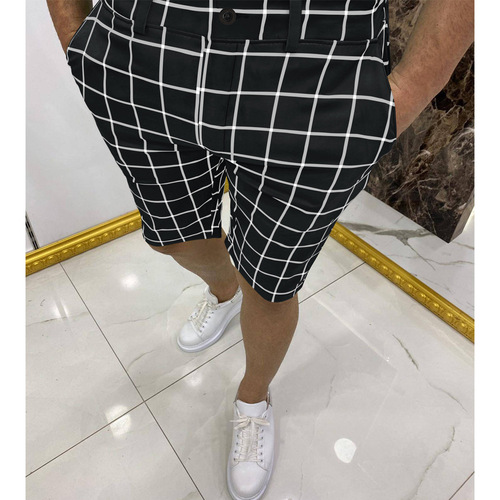 Summer New Men's Striped Casual Shorts for Cross-border Foreign Trade, Wish on Amazon