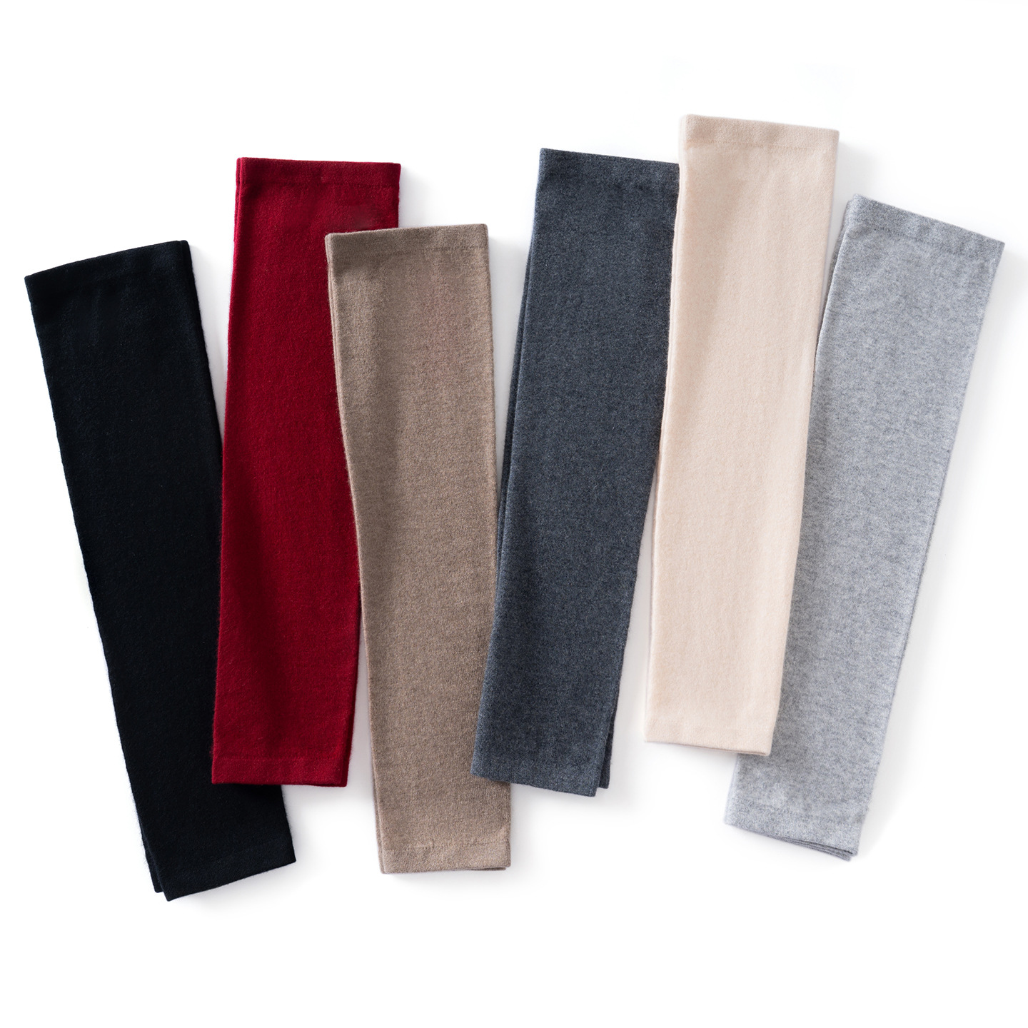 Autumn and winter cashmere extended leg warmers over-the-knee socks for old cold legs, warm and cold-proof, close-fitting knee joint protection
