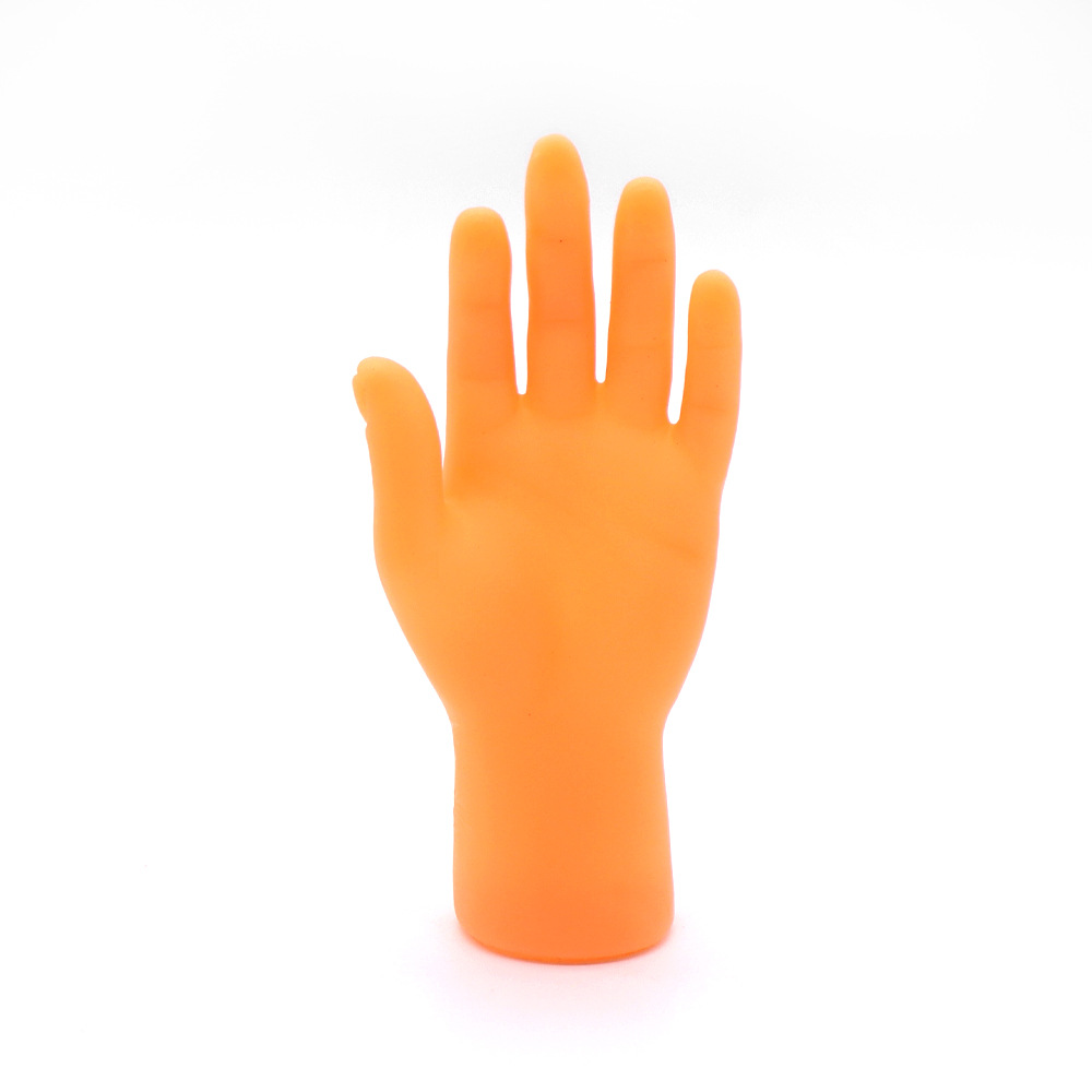 Juguetes para gatos divertidos para mascotas, manos pequeñas de vinilo, juegos de dedos para gatos, juguetes para gatos, mini palmas, suministros para gatos