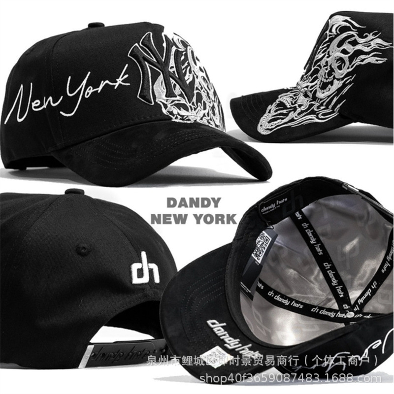 Tide transfronteriza DANDY sombrero gorra de béisbol gorra ajustable bordada gorra de protección solar sombrero de protección solar D - 57