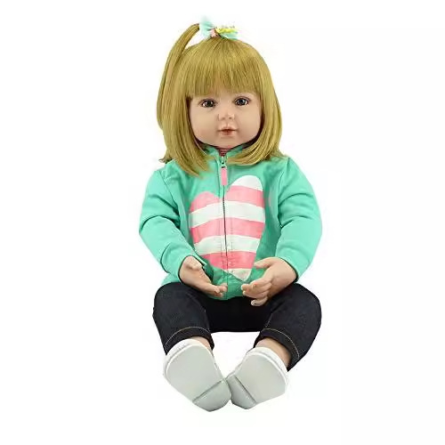 60cm simulación bebé muñeca juguete AliExpress eBay Venta caliente lindo bebé jugar casa