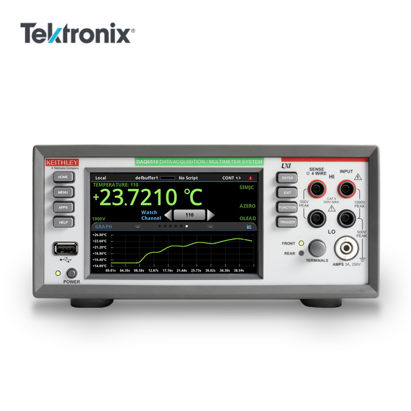 泰克吉时利2790/E数据采集仪器和记录万用表六位半2750/E DAQ6510