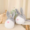 One size fits all rabbit cotton slippers