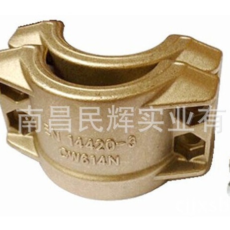 不锈钢软管抱箍不锈钢管夹不锈钢卡箍安全管夹EN14420-3两半扣