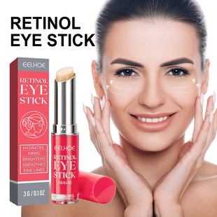 EELHOE Retinol Eye Cream Stick Eye Repair Eye Skin Firming Fine Line Skin Rejuvenation Moisturizing Eye Care Eye Cream