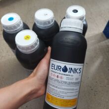 法国杜比原装UV光固化墨水平板卷材打印机适配理光精工柯尼卡喷头