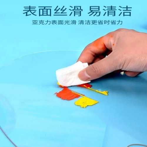 Acrylic transparent palette art student special oil painting palette painting tools foundation palette makeup board