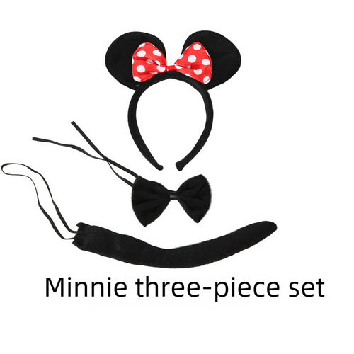 Children's Day performance props cartoon headbands tiger mouse cat street stall small animal headband