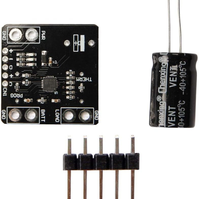 MCP73871集成系统 负载分配 锂电池充电板4.2V 1A充电管理模块