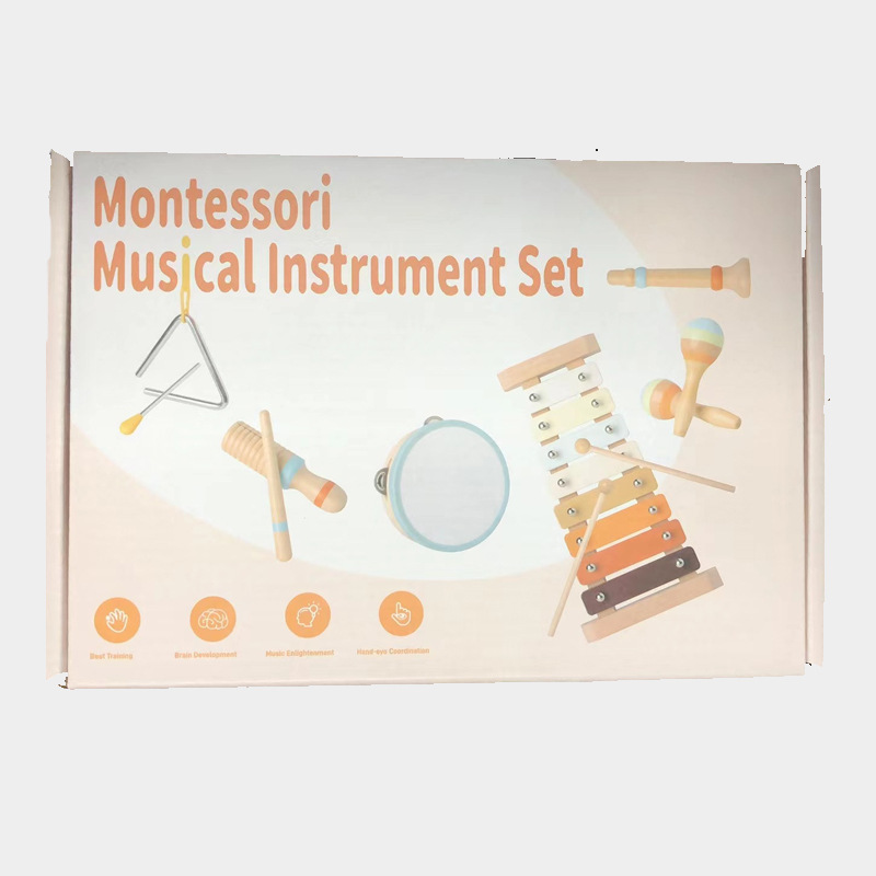 CPC / CE transfronterizo Orf instrumento musical conjunto de instrumentos de enseñanza de música de percusión temprana combinación de madera juguete infantil