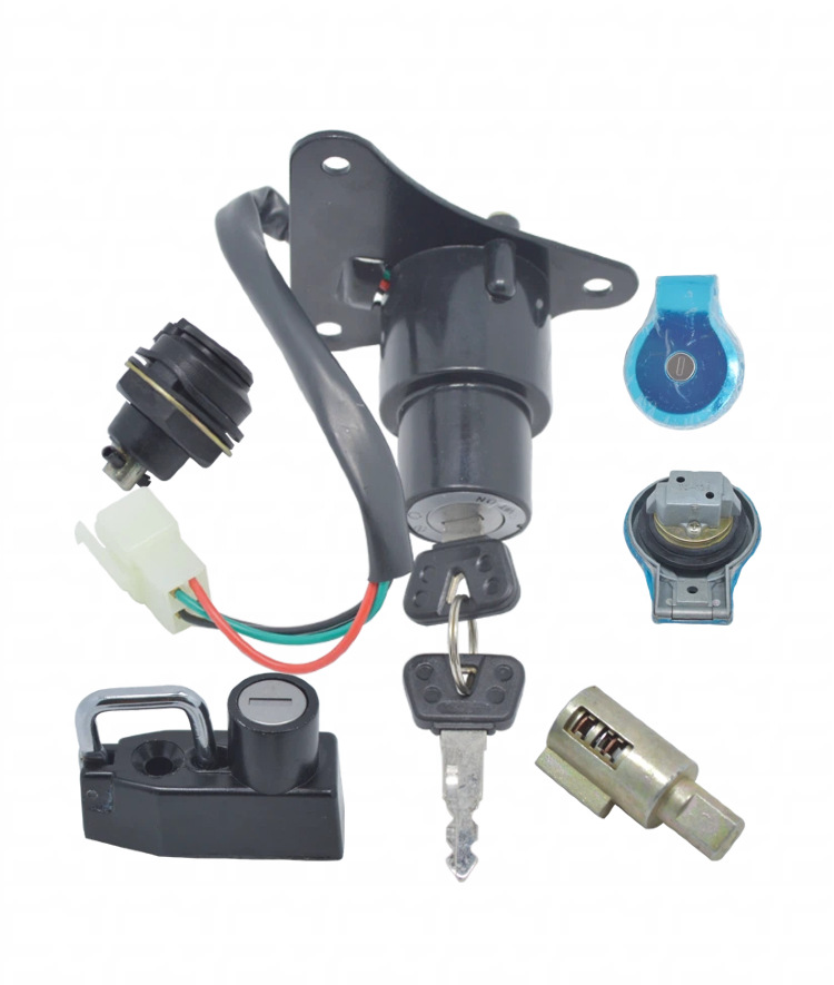 Xv250 Lock Set Suitable for Yamaha Virago250 Qj250-H Xv125 Electric Door Lock and Full Vehicle Lock