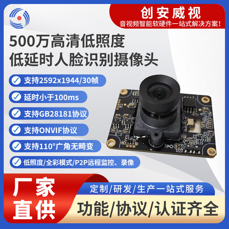5 Million 30 Frames High Definition Low Illumination Low Delay Face Recognition Camera Module Wholesale 5 Million 30 Frames High Definition Low Illumination Low Delay Face Recognition Camera Module Wholesale