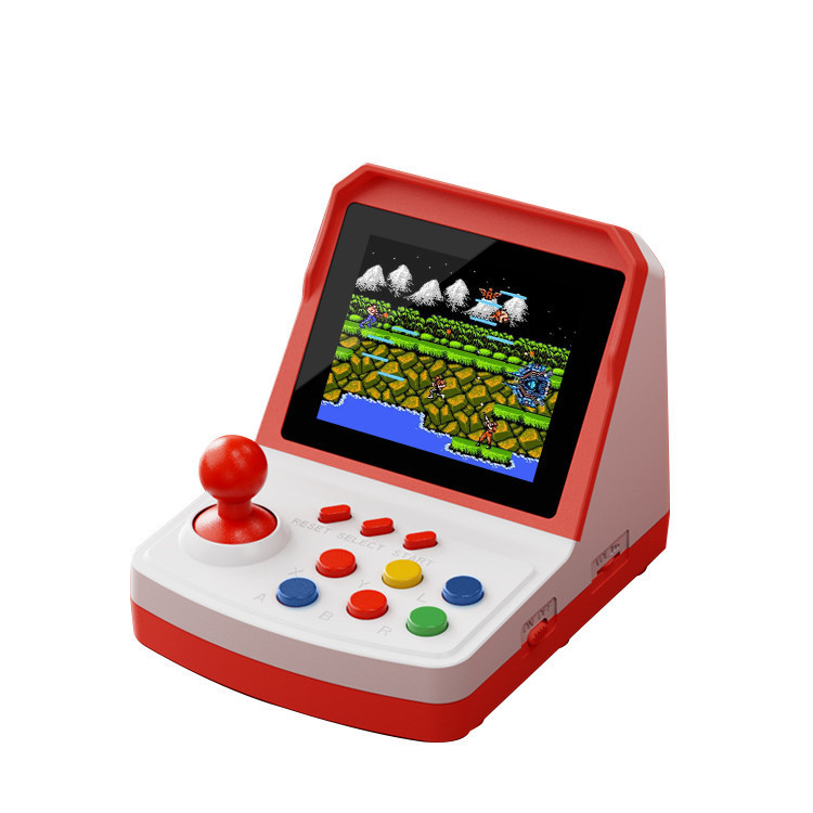 新しい A6 プラスゲームコンソール 3.2inch ミニアーケードパズル子供用ホームダブルノスタルジックなレトロゲームコンソール|undefined