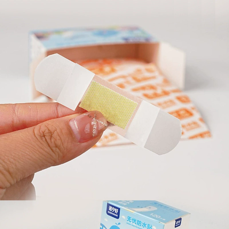 Пластырь водонепроницаемый прозрачный Band-Aid (NUONING H) — износостойкий, водонепроницаемый для плавания, 60/120 шт