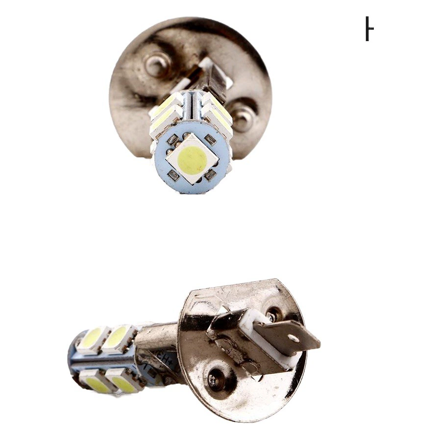 Автомобильная светодиодная противотуманная фара H1 H3 5050 13SMD передняя противотуманная фара яркая противотуманная фара 12V Универсальная
