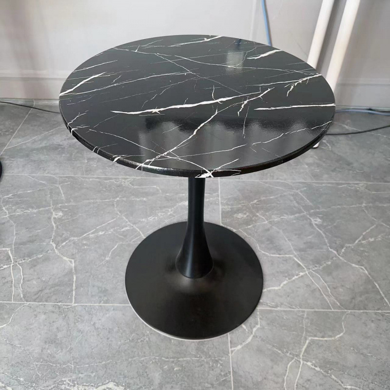 Nórdico hogar mesa de ocio hotel de negocios recepción mesa redonda de oficina de negociación inswind leche té cafetería blanca