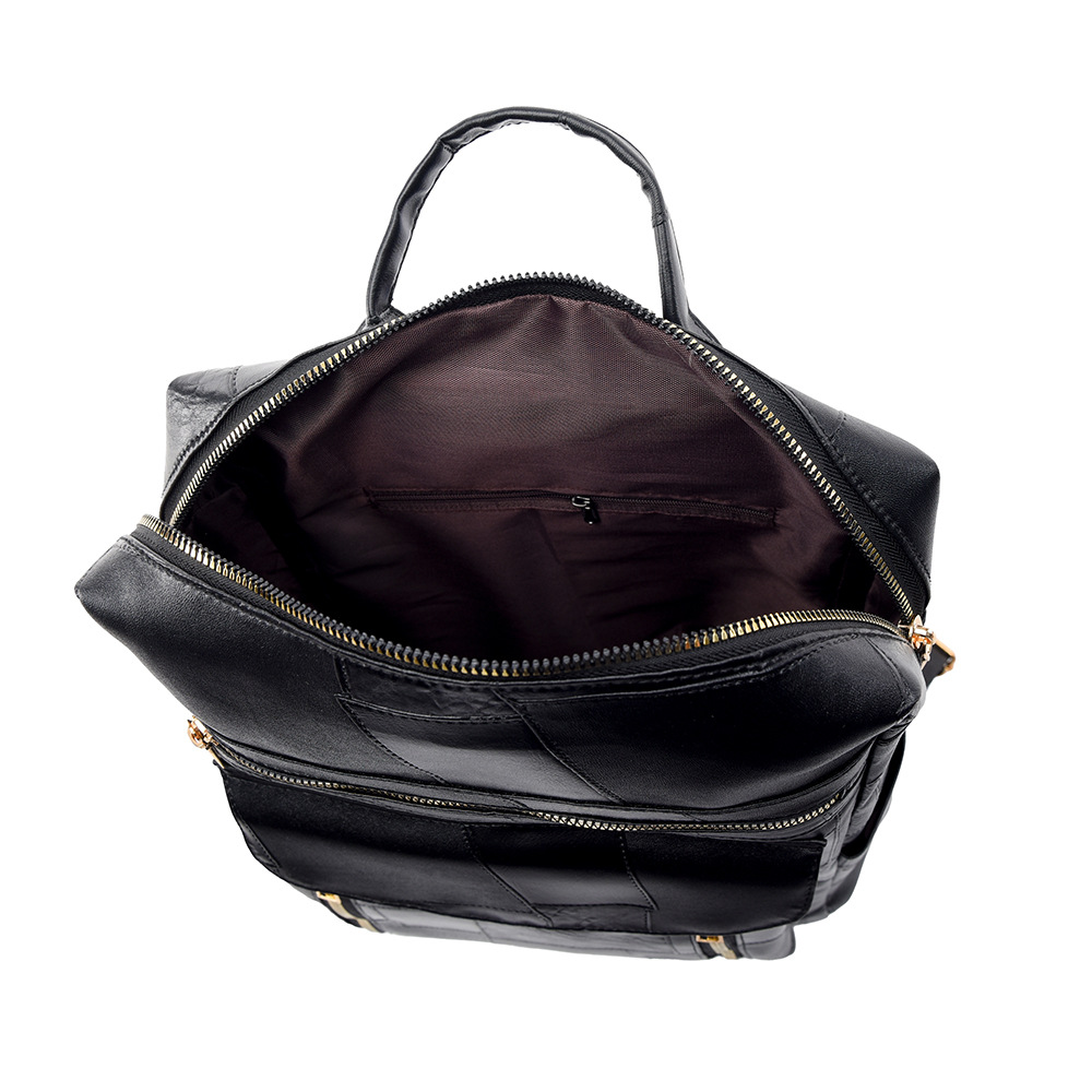 Mochila bolso femenino 2024 nueva moda retro señoras mochila casual de gran capacidad bolso de viaje al por mayor