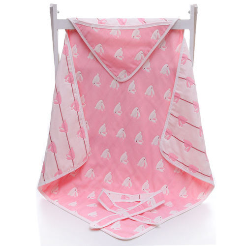 Four seasons baby blanket, newborn blanket, type A six-layer gauze double-sided jacquard soft and skin-friendly baby blanket