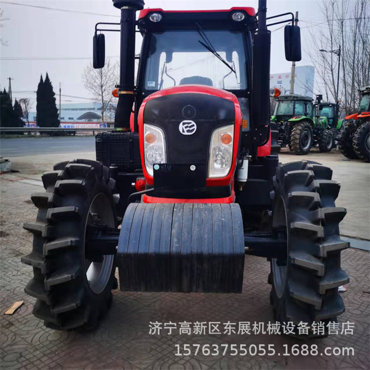 东风大马力四轮拖拉机 强动力四驱耕整机 旋耕犁地1404四驱拖拉机