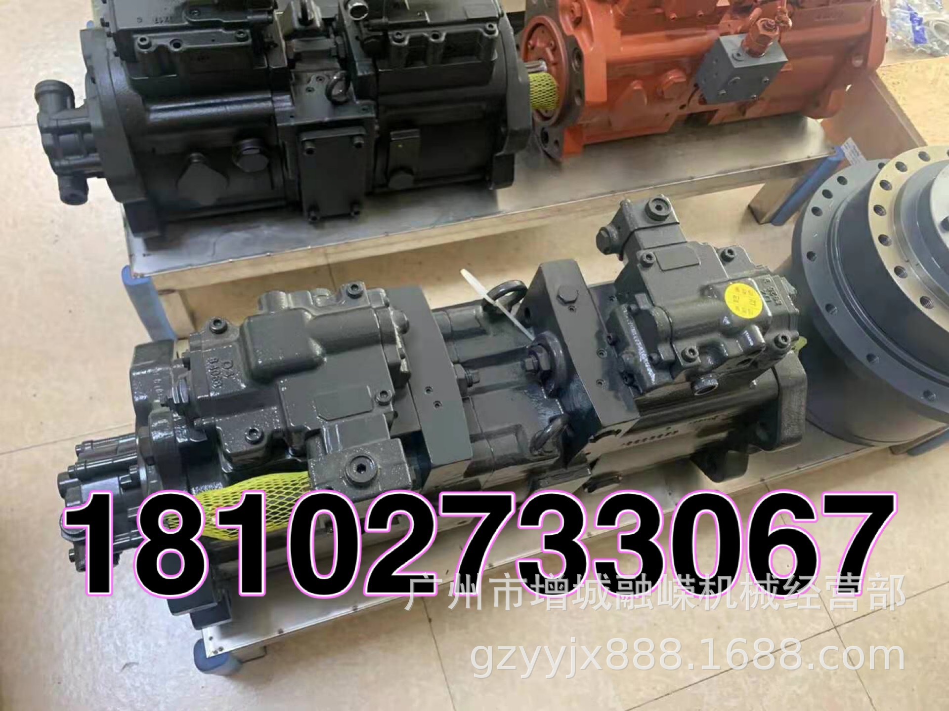 移山液压泵YS70/130/220发动机总成缸体中缸总成