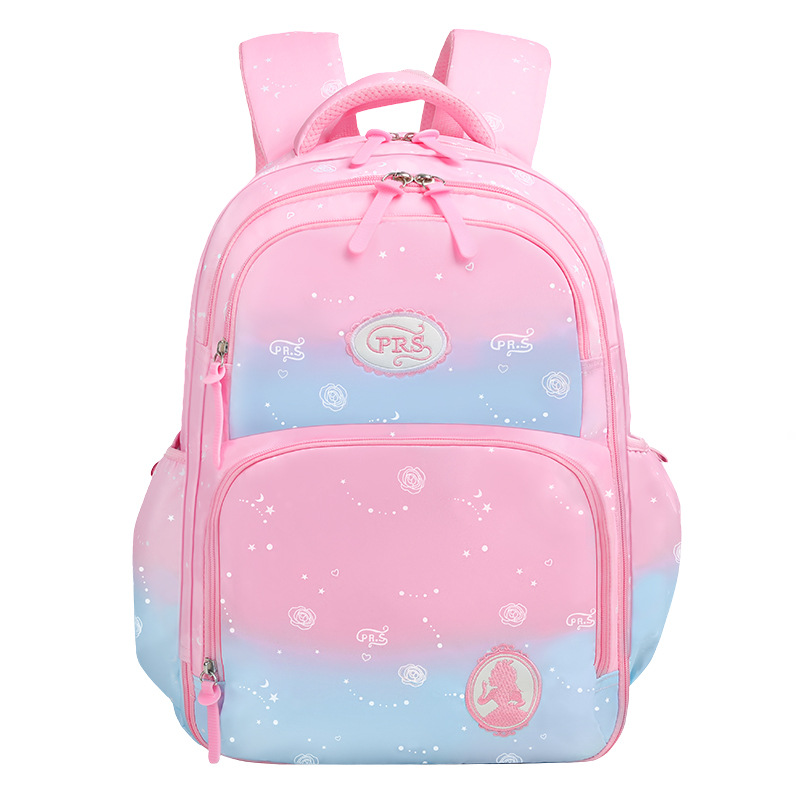 2024 nueva mochila infantil coreana simple de gran capacidad Shaodong mochila de hombro de estudiantes ligera