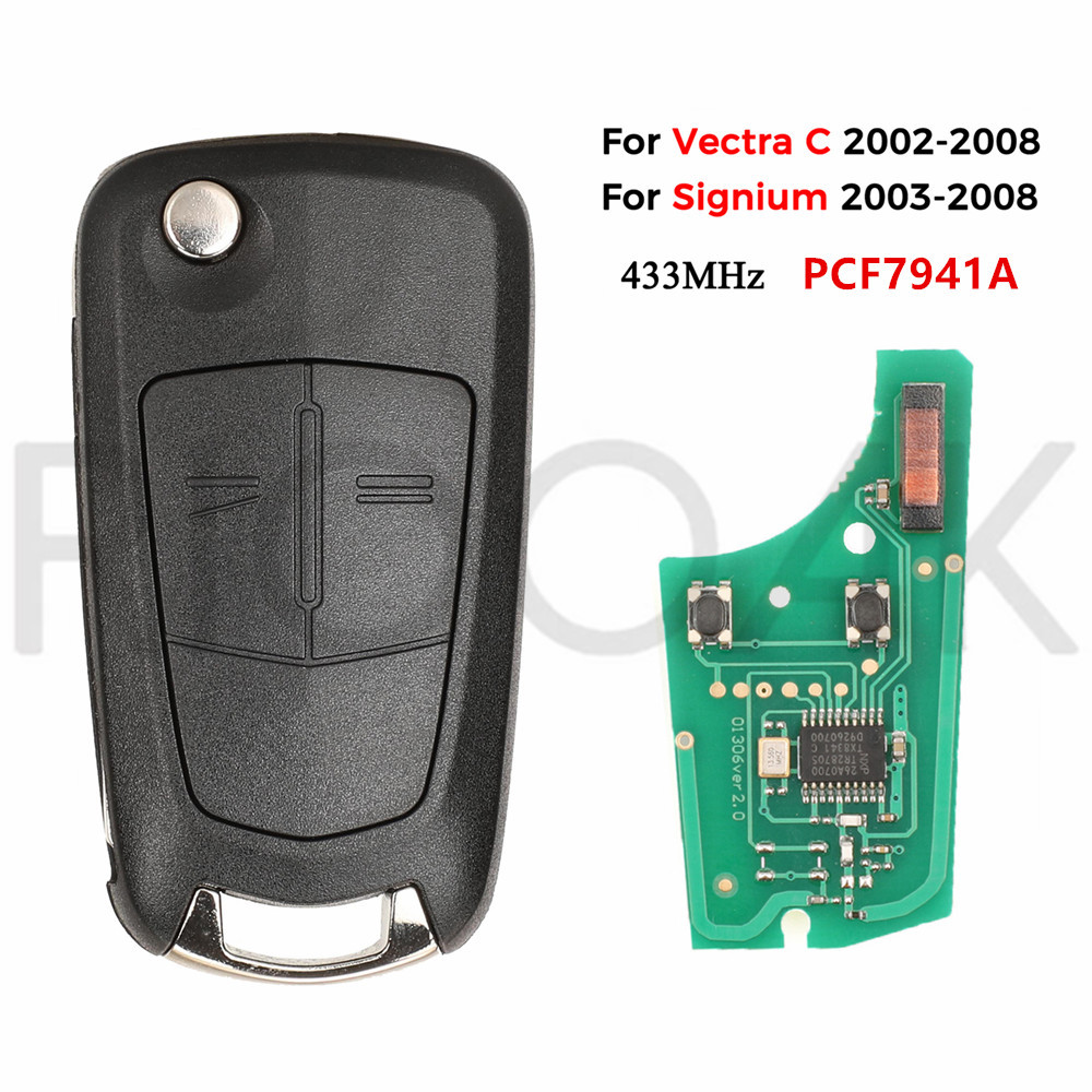 For Opel car key PCF7941/46 Corsa D/Astra H/ 433Mhz