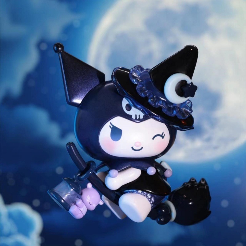 サンリオクロミ魔女の祭りシリーズブラインドボックス潮游びフィギュア人形テーブル置物女性プレゼント|undefined