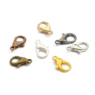 1000 pcs/pack lobster clasp diy jewelry accessories alloy multiple colors necklace bracelet connecting buckle