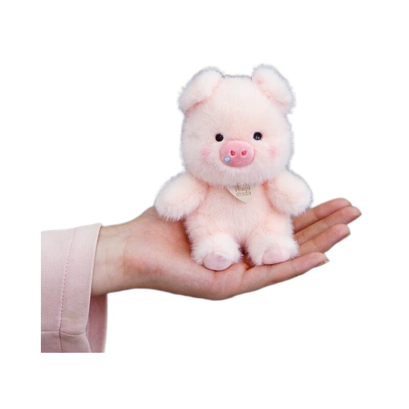 かわいい豚ぬいぐるみカップルキーホルダーバックパック人形バッグ小さなペンダント人形ペンダント|undefined