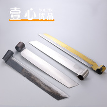 农用钐镰  加长加厚镰刀头 草原收割牧草专用刀  割草刀 农具开荒