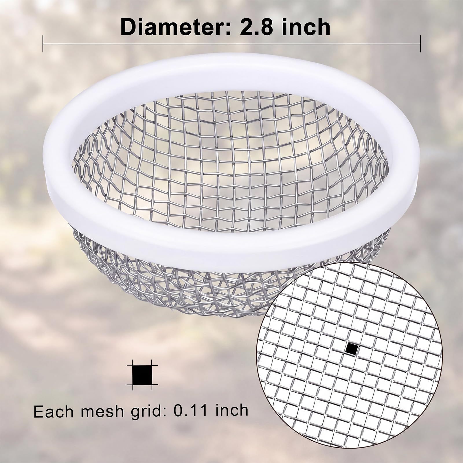 Stainless Steel RV Mosquito Screen with Adhesive Strip Set Flying Insect Screen RV