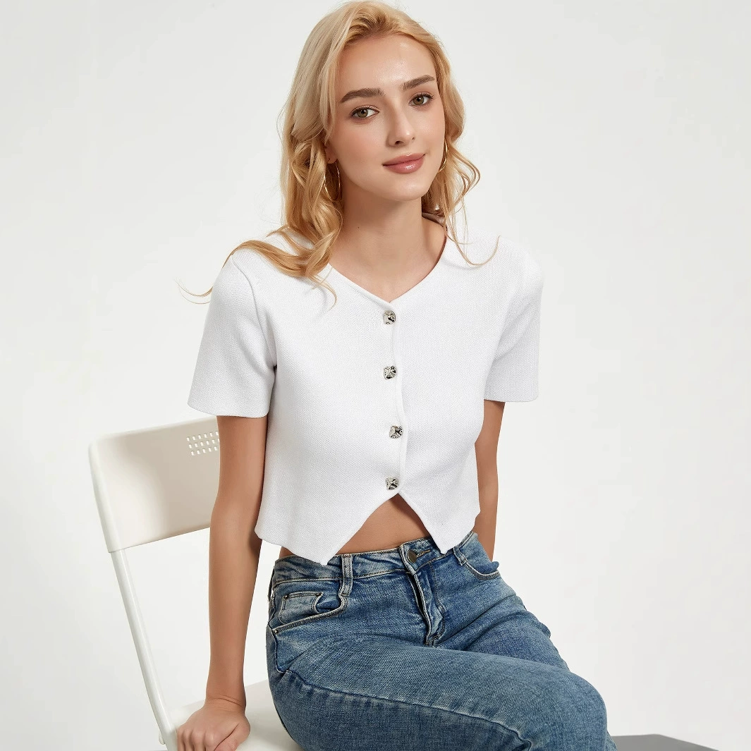 Amazon трансграничная женская одежда оптом в европейском и американском стиле простой тонкий тонкий кардиган