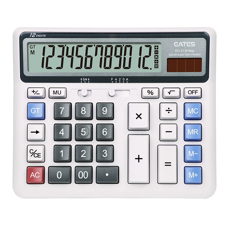 Eda Shi Performance Computor Computer Key 12 -bit large -screen office financial computer bank account for accounting applicable
