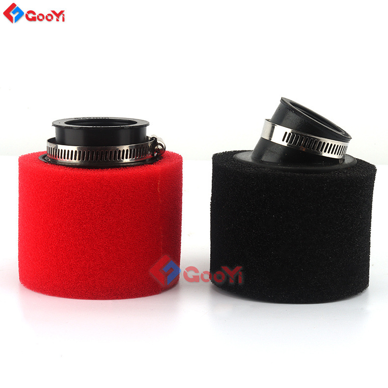 Atv Beach Off-Road Motorcycle Waterproof Sponge Air Filter Straight Mouth Elbow Type 50-125Cc Angled Air Filter