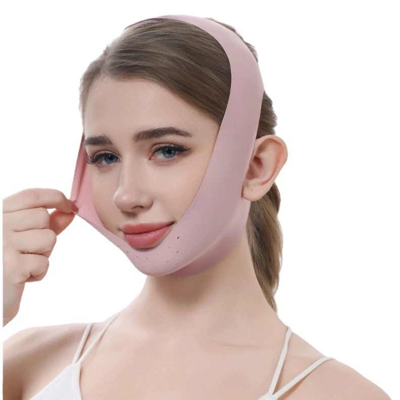 V-lift Night Mask (Dr.tira) Elastic Face Slimming Band, No-Trace, Breathable