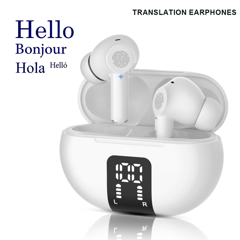 新しい M10 翻訳ヘッドセットは 150 言語間の翻訳をサポート音声翻訳機 TWS ワイヤレス Bluetooth ヘッドセット|undefined