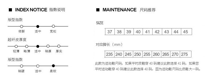37-45尺码表