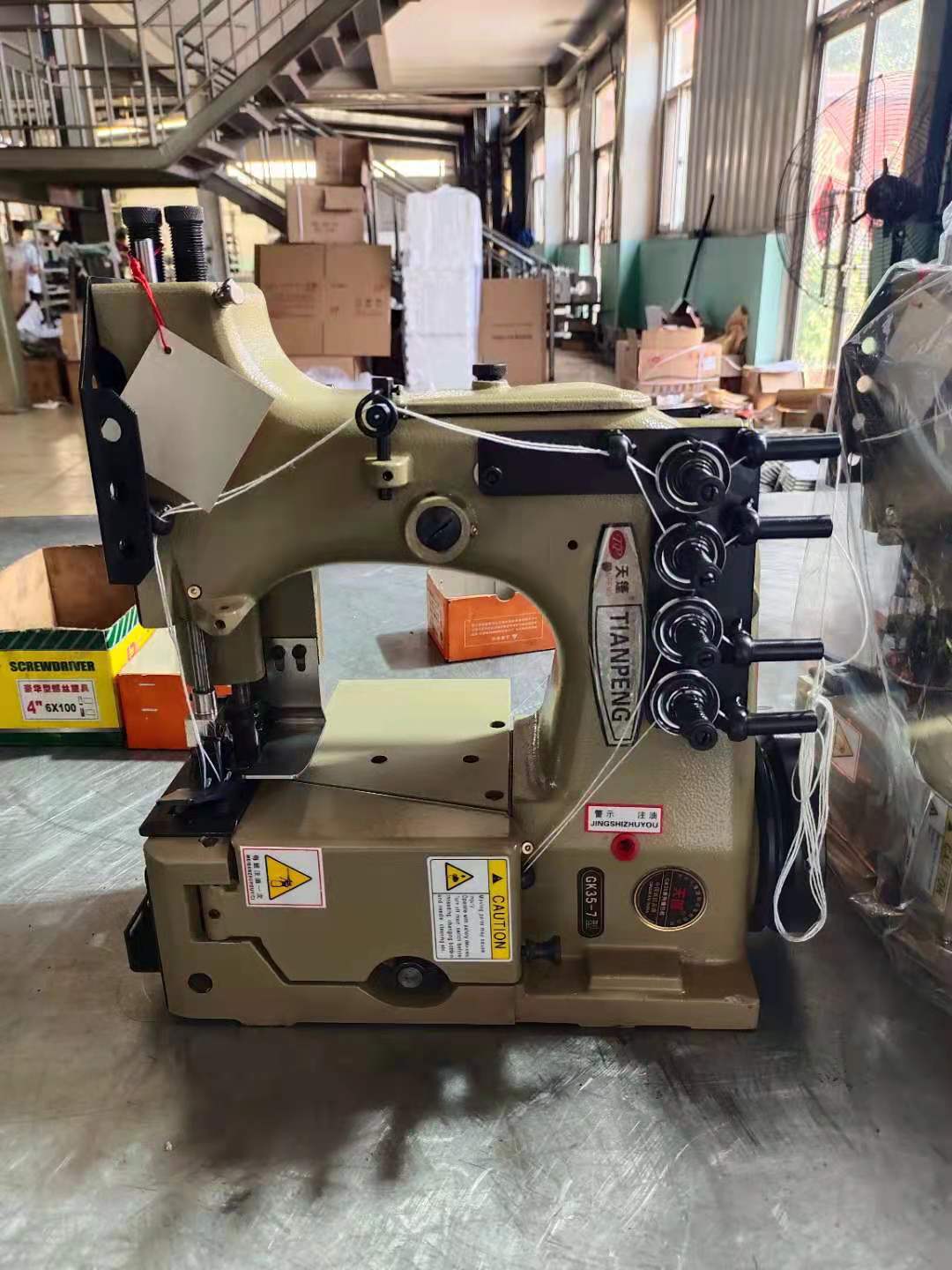 GK35-7A双针四线缝包机  厂家直销工业缝纫机